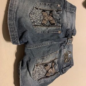 Brasilian shorts leopard